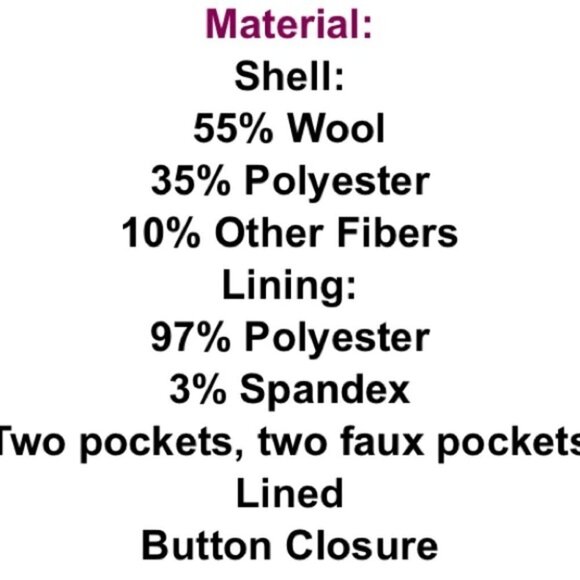 1 Madison Luxe Outerwear Grey Wool Blend Long Overcoat XL - Picture 5 of 12